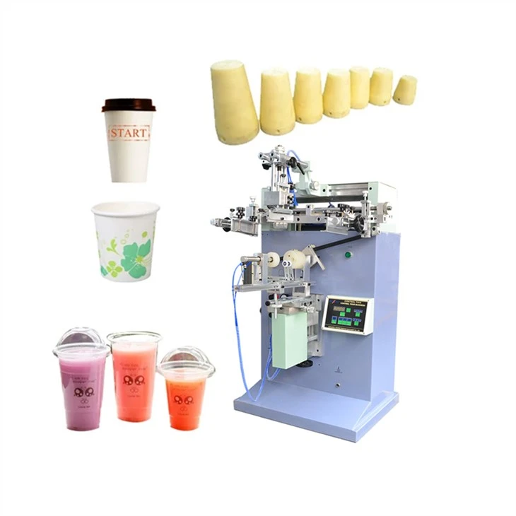 Disposable khob Screen Printing Tshuab